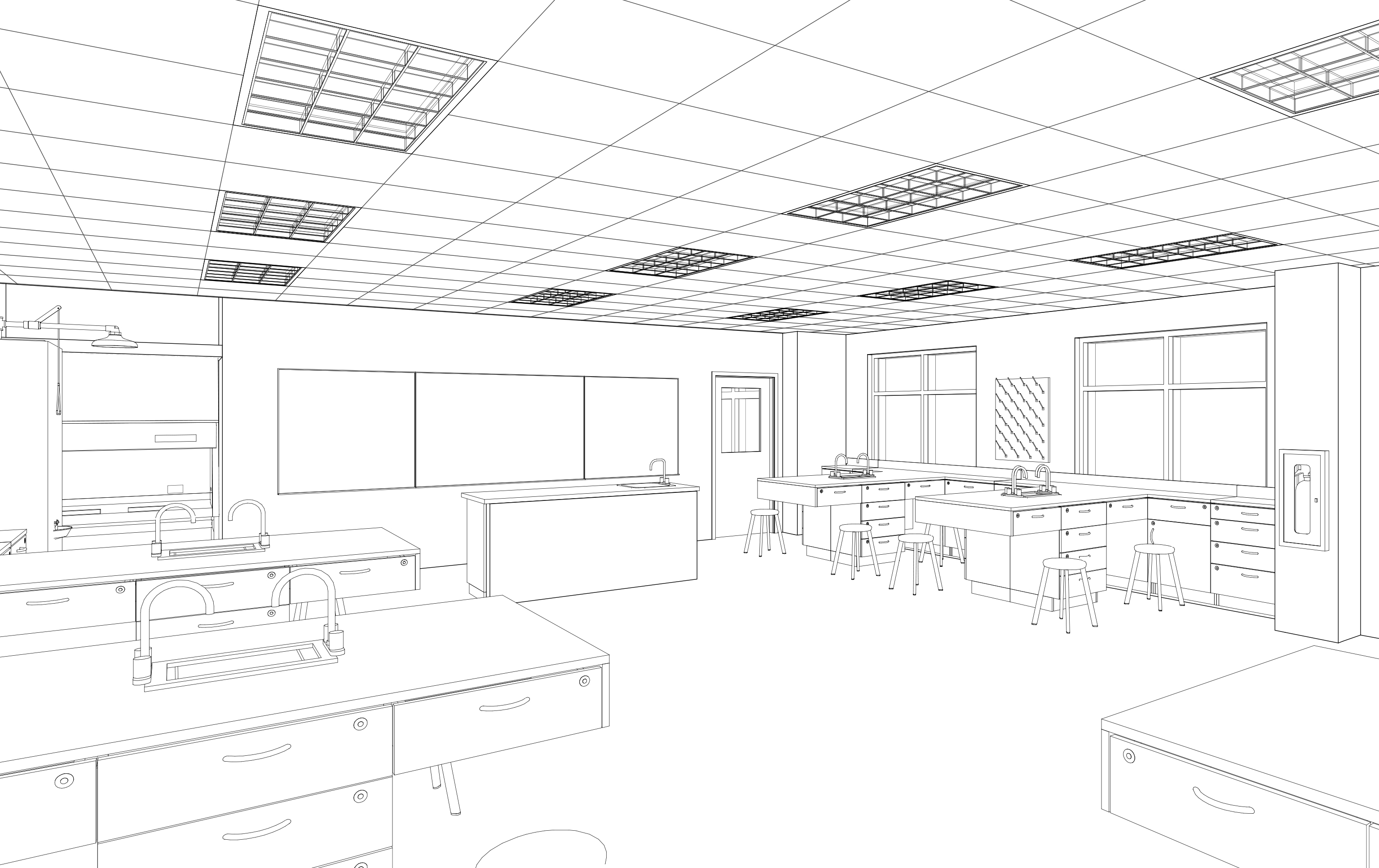 ECA_3D View - Level 02 - Sci Lab_1
